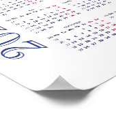 バーハイガーデンズ、エーカー。イスラエル。カレンダー2022ポスター ポスター (角)