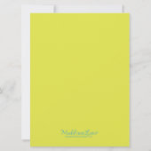 バーハマ・ブルー転がオン・ボーリング・バースデー・パーティー 招待状 (裏面)