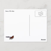 バーハーバーの日の出の船 II ポストカード (裏面)