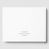 バーハーバーゲストブックペノブスコットベイメインマップ ゲストブック (裏面)