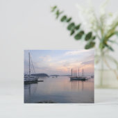 バーハーバーシップアットサンライズI ポストカード (スタンド正面)