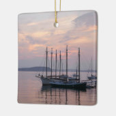 バーハーバーシップアットサンライズII セラミックオーナメント (左)