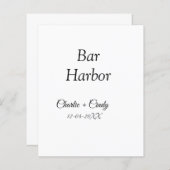 バーハーバーバチェロレッテ結婚ブリーズメイドA (正面/裏面)