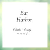 バーハーバーバチェロレッテ結婚ブリーズメイドA ウィンドウサイン (シート3)