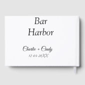 バーハーバーバチェロレッテ結婚ブリーズメイドA ゲストブック (裏面)