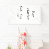 バーハーバーバチェロレッテ結婚ブリーズメイドA 横断幕 (インサイチュ)