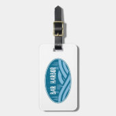 バーハーバーメインアウトドア ラゲッジタグ (正面縦)