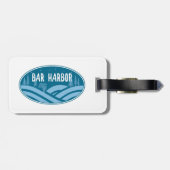 バーハーバーメインアウトドア ラゲッジタグ (裏面横)