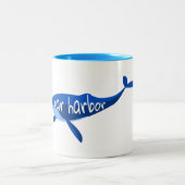 バーハーバーメインクジラ ツートーンマグカップ (中央)