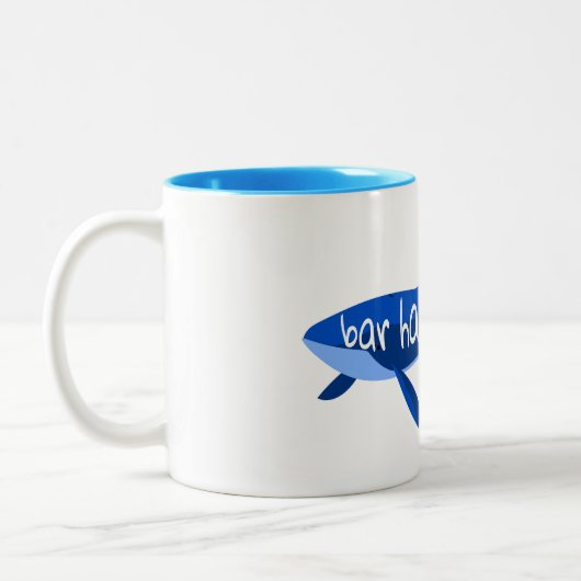 バーハーバーメインクジラ ツートーンマグカップ (左)