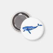 バーハーバーメインクジラ マグネット (正面/裏面)