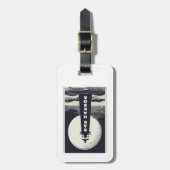 バーハーバーメーンライトハウスムーン ラゲッジタグ (正面縦)