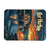 バーハーバーヴィンテージ マグネット (横)