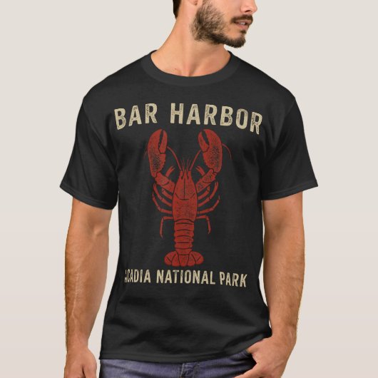バーハーバー アカディア国立公園の旅 Tシャツ (正面)