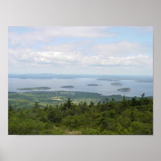 バーハーバー、メイン ポスター (正面)