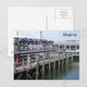 バーハーバー、メイン ポストカード (正面/裏面)