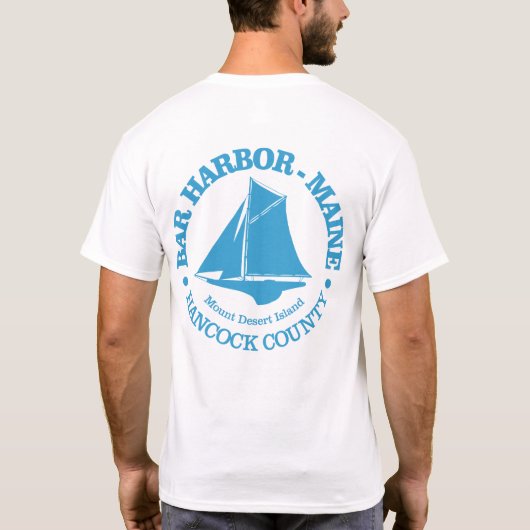 バーハーバー(sloop) tシャツ (裏面)