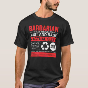 バーバおもしろいリアのロ遊ーRPG要素サイコロゲーマー Tシャツ