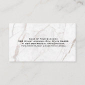 バーバック | アルコールボトル 名刺 (裏面)