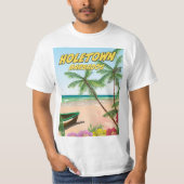 バーバドスのホールタウン Tシャツ (正面)