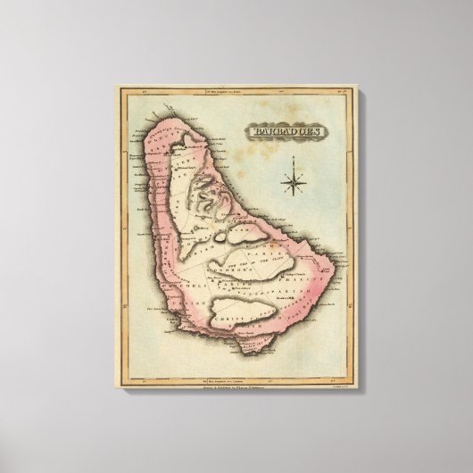 バーバドス2 キャンバスプリント (正面)