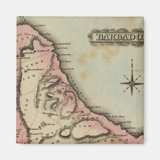 バーバドス2 マグネット (正面)