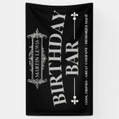 バーバナー誕生日イベント 横断幕 (縦)