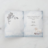 バーバパーソナライズされたドダテルセイラクリスマス シーズンカード (内部)