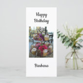 バーバラお誕生日おめでとう カード (スタンド正面)