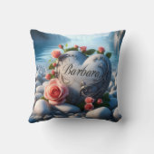 バーバラのハートバイザショア クッション (裏面)