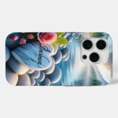 バーバラのハートバイザリバー Case-Mate iPhoneケース (裏面 (横))