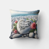 バーバラハート石 クッション (正面)