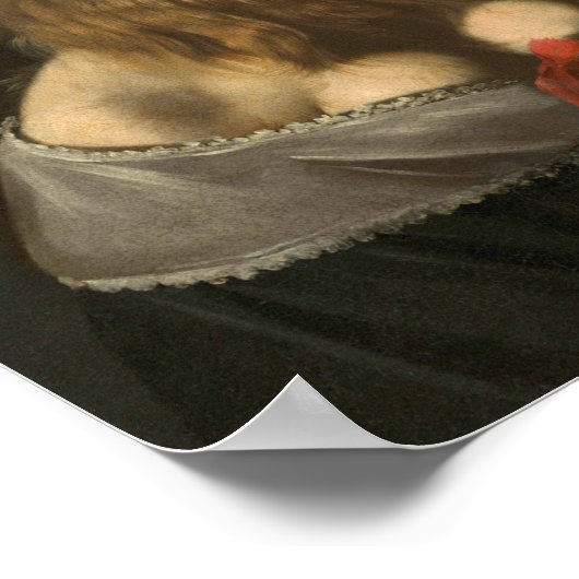 バーバラヴァンベック珍品とオディットのポートレート ポスター (角)