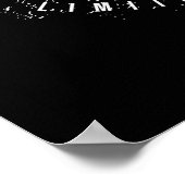 バーバラ名パーソナライズされた誕生日ギフト ポスター (角)