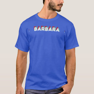 バーバラ ネーム ファニー ネーム バーバラ 80年代 テーマ Tシャツ