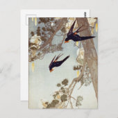 バーバラ・ボイントン・ラム - 青い鳥の国 1916 ポストカード (正面/裏面)