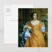 バーバラ・ヴィリエ公爵クリーブランド ポストカード (正面/裏面)