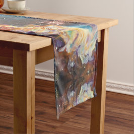 バーバラSheehanの銀河系の星雲の芸術家、宇宙 ロングテーブルランナー