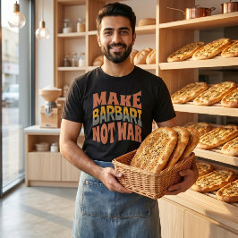 バーバリでなく平和を | ペルシャのフラットブレッド Tシャツ