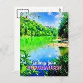 バーバリアのブルハウゼンウォーゼーバッド ポストカード (正面/裏面)