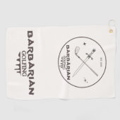 バーバリアンゴルフ ゴルフタオル (横)