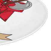 バーバリアンサイコロデザイン カッティングボード (角)