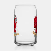 バーバリアンサイコロデザイン ガラス缶 (左)