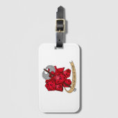 バーバリアンサイコロデザイン ラゲッジタグ (正面縦)