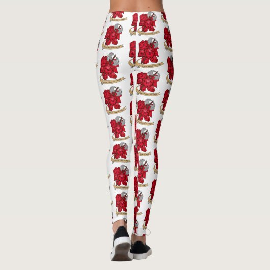 バーバリアンサイコロデザイン レギンス (裏面)