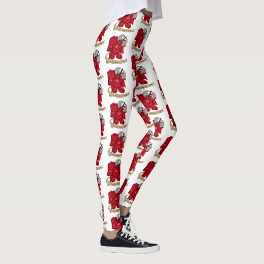 バーバリアンサイコロデザイン レギンス (右)