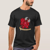 バーバリアンサイコロデザイン Tシャツ (正面)