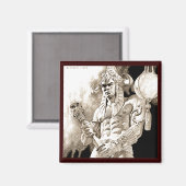 バーバリアン戦士マグネット マグネット (正面/裏面)