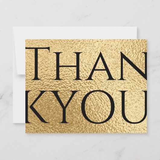 バーバルミツワーありがとうこの世界の金ゴールド サンキューカード (裏面)