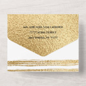 バーバルミツワーオールインワン招待状宇宙 オールインワン招待状 (裏面)